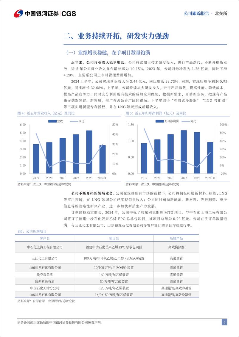 《广厦环能(873703)首次覆盖报告：深耕高效换热器，业绩稳步增长-240816-银河证券-16页》 - 第6页预览图