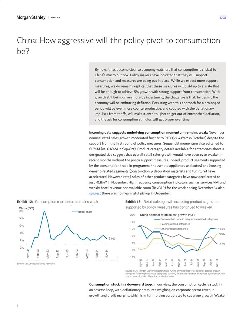 《Morgan Stanley Fixed-Asia Economics The Viewpoint Themes for 2025 – What We Are...-112625969》 - 第8页预览图