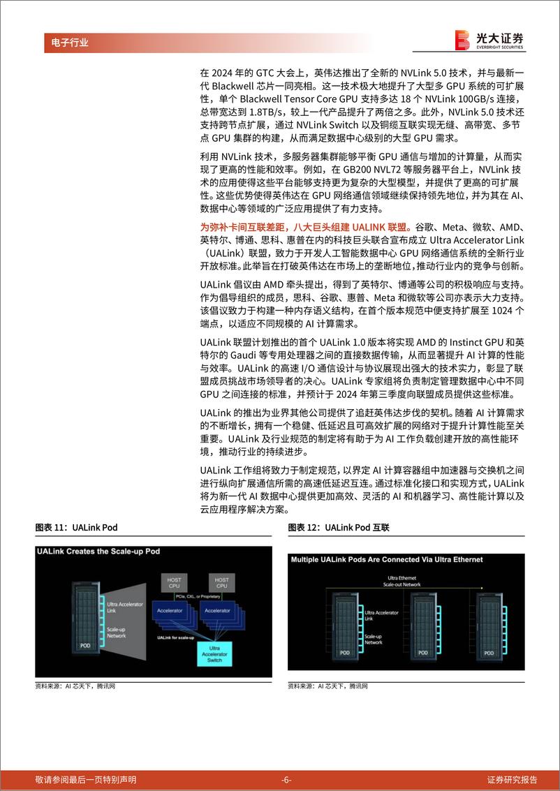 《半导体行业跟踪报告之二十四：网络交换是AI集群互联核心，盛科通信交换芯片国内领先-241118-光大证券-13页》 - 第6页预览图