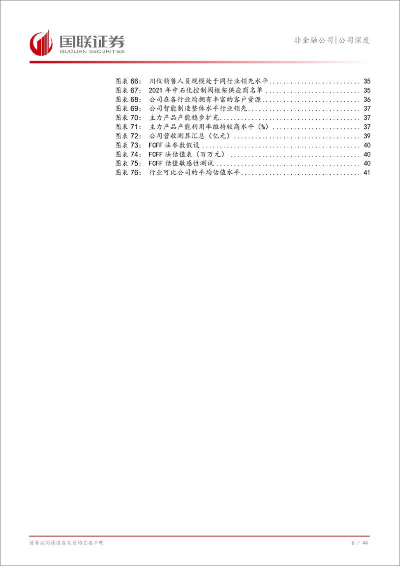 《川仪股份(603100)工业自动化仪表的“中国艾默生”-241112-国联证券-45页》 - 第7页预览图