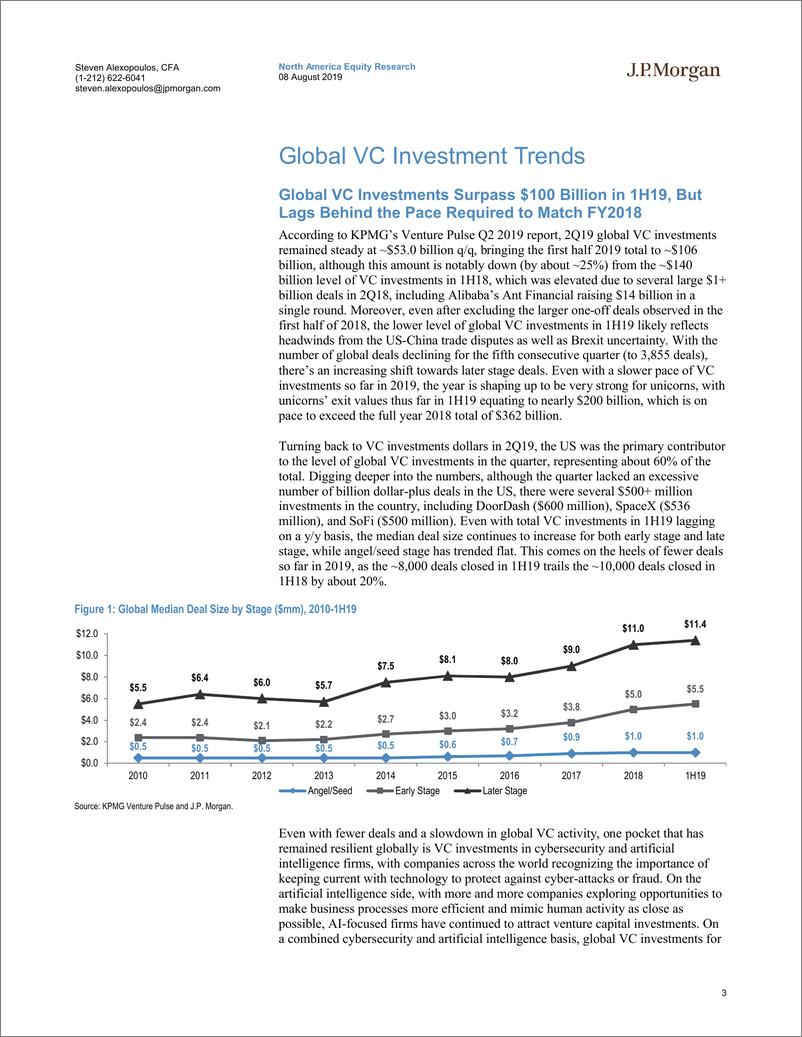 《J.P. 摩根-美股-银行业-2019年Q2美国中小型银行业风险投资季报-2019.8.8-26页》 - 第4页预览图