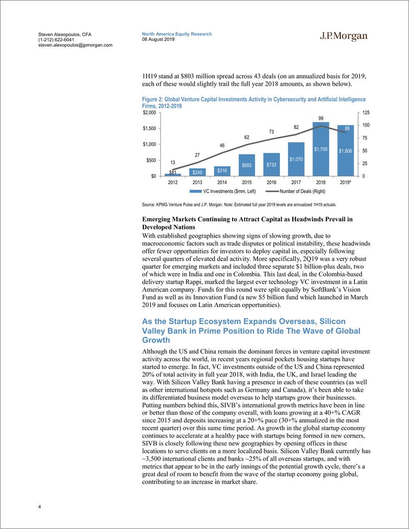《J.P. 摩根-美股-银行业-2019年Q2美国中小型银行业风险投资季报-2019.8.8-26页》 - 第5页预览图
