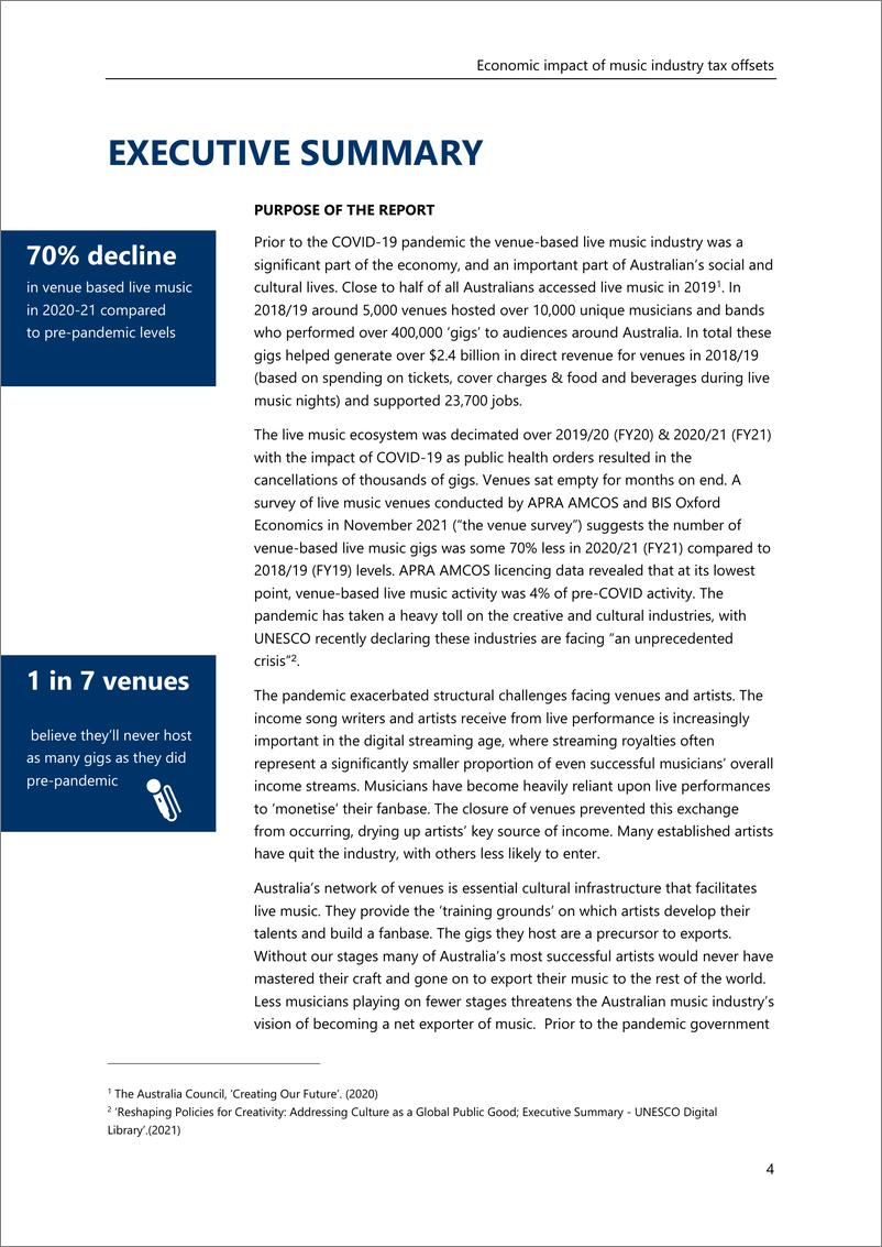 《牛津经济研究院-税收减免对澳大利亚现场音乐产业的经济影响（英）-2022-70页》 - 第6页预览图