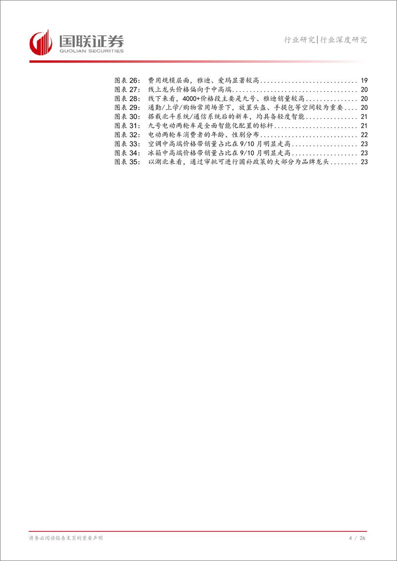 《家用电器行业两轮车聚焦：如何看待2025年行业销量及格局变化？-241203-国联证券-27页》 - 第5页预览图