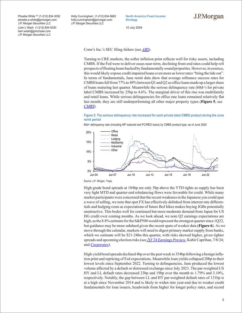 《JPMorgan Econ  FI-US Fixed Income Overview Soft inflation drives swift reprici...-109198530》 - 第5页预览图