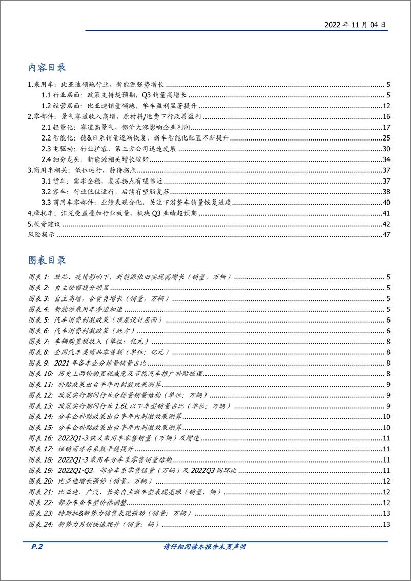 《汽车行业专题研究：2022Q3财报总结，行业景气助力业绩高增，建议布局细分龙头-20221104-国盛证券-48页》 - 第3页预览图