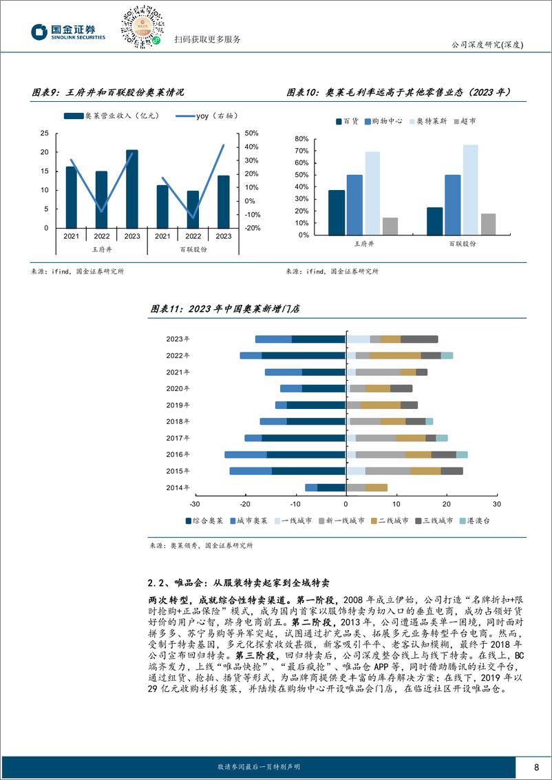 《海澜之家(600398)城市奥莱，海澜之家的下一站？-241219-国金证券-30页》 - 第8页预览图