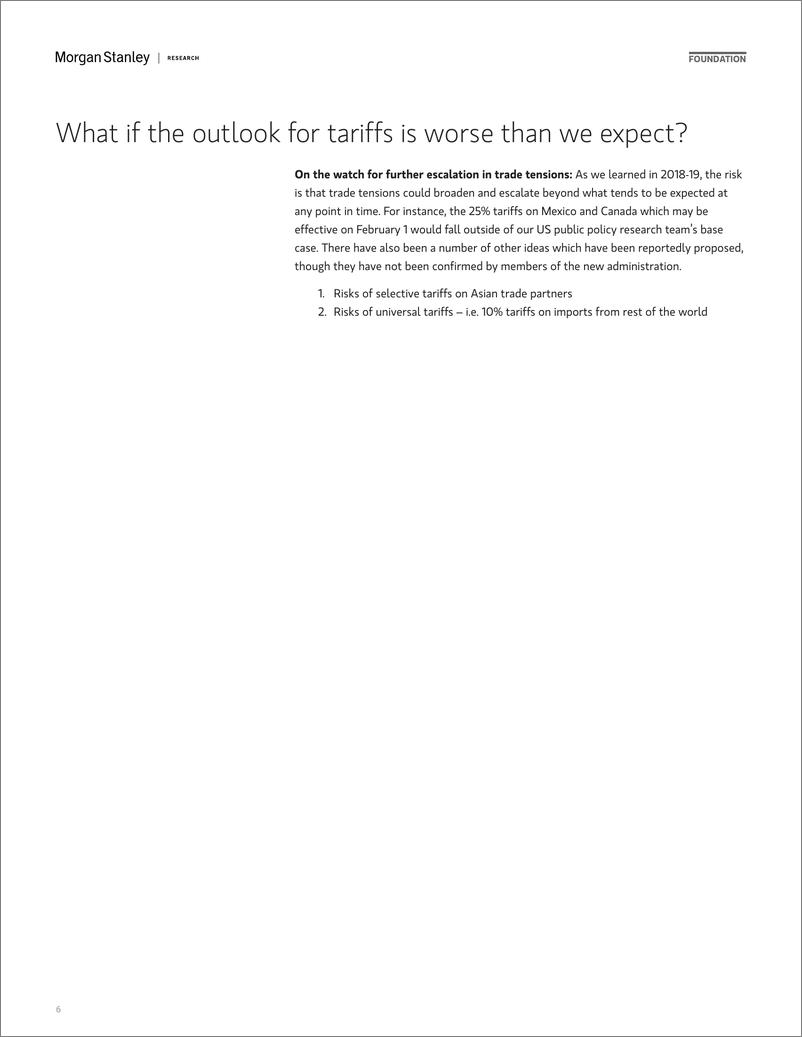 《Morgan Stanley Fixed-Asia Economics The Viewpoint Tariffs, Trade Tensions and T...-112989983》 - 第6页预览图