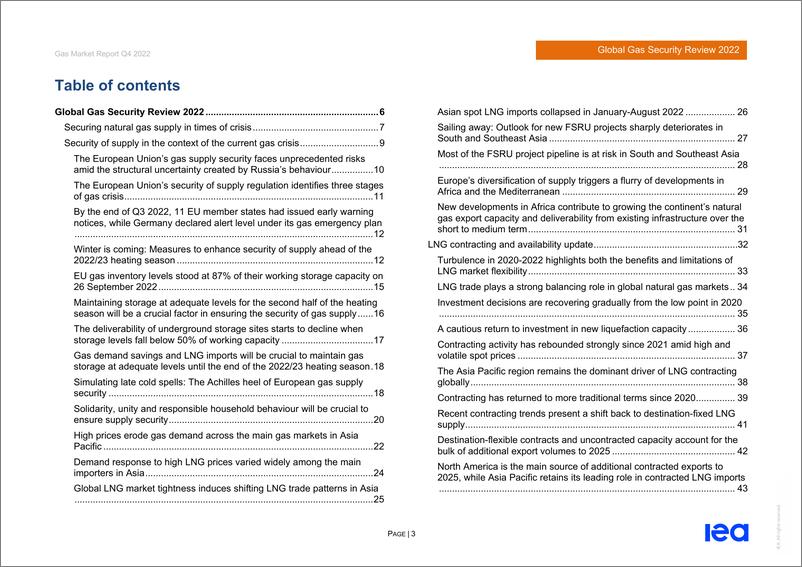 《国际能源署-2022年第4季度天然气市场报告（英）-2022.9-80页》 - 第5页预览图