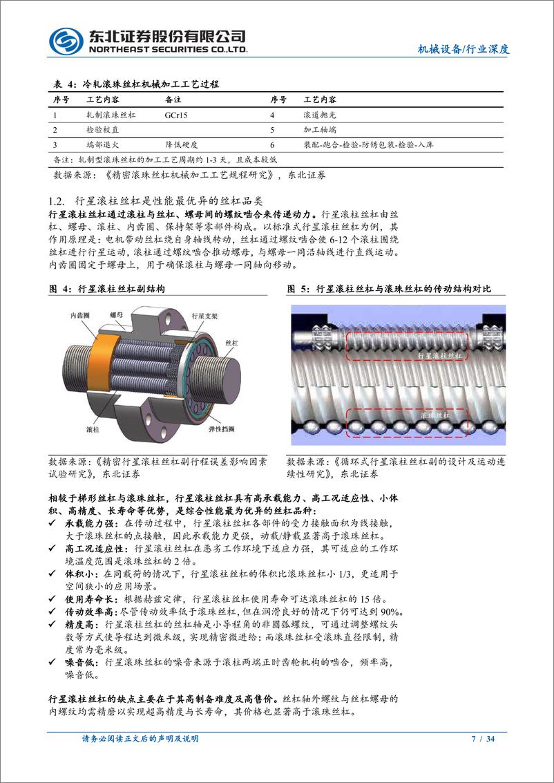 《丝杠行业深度：不可或缺的精密传动部件，国产替代正当时-20231102-东北证券-34页》 - 第8页预览图