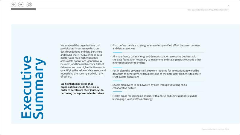 《Capgemini-2024年数据驱动型企业（英）-70页》 - 第5页预览图