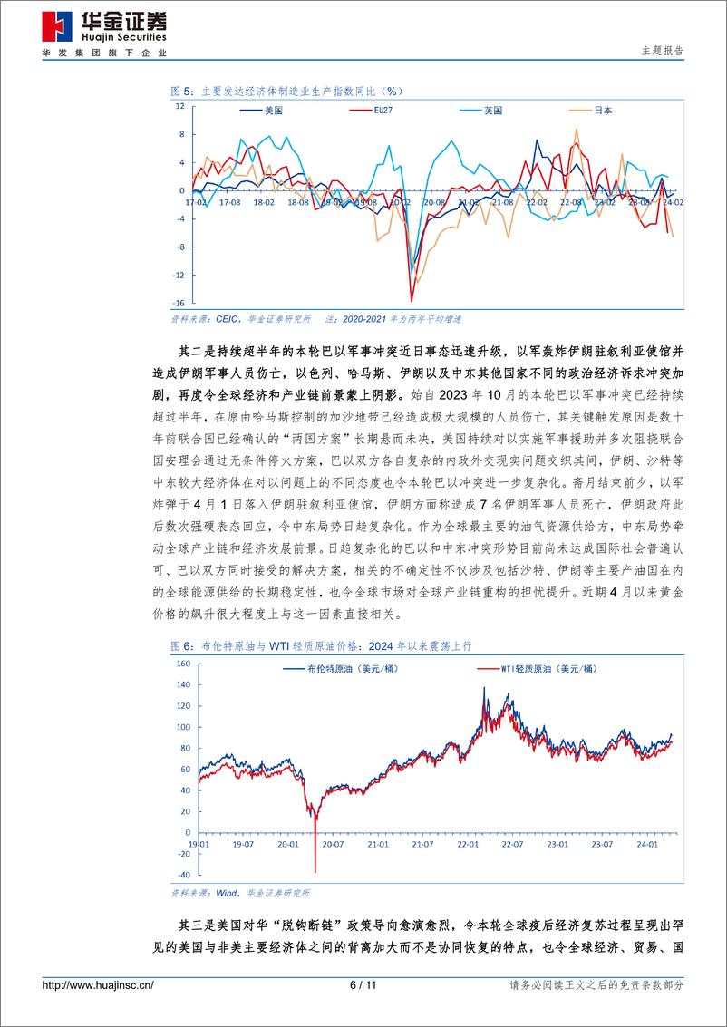 《主题报告：金价创历史新高，市场在交易什么？-240410-华金证券-11页》 - 第6页预览图