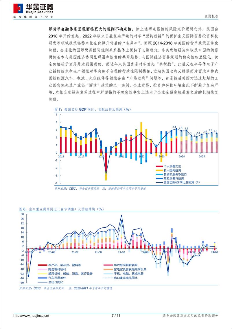 《主题报告：金价创历史新高，市场在交易什么？-240410-华金证券-11页》 - 第7页预览图