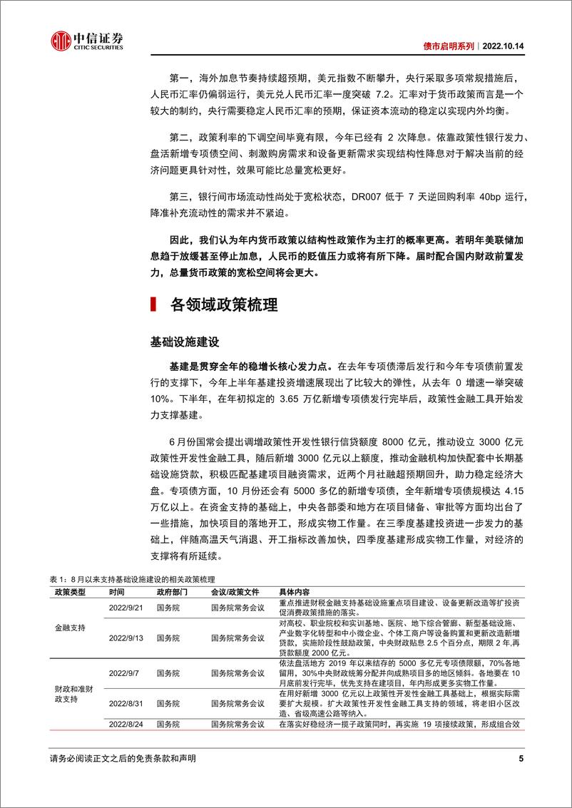 《债市启明系列：如何把握本轮稳增长政策的主线？-20221014-中信证券-34页》 - 第6页预览图