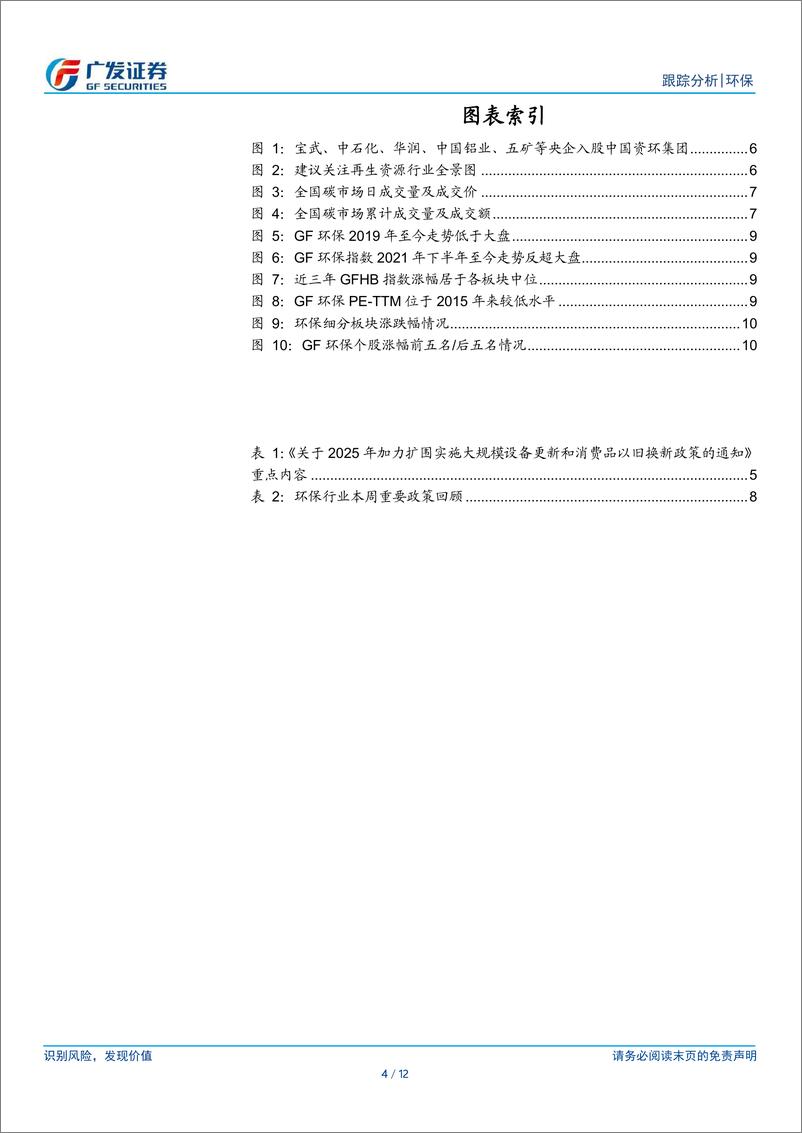 《环保行业深度跟踪：以旧换新新政落地，循环产业再迈一步-250112-广发证券-12页》 - 第4页预览图