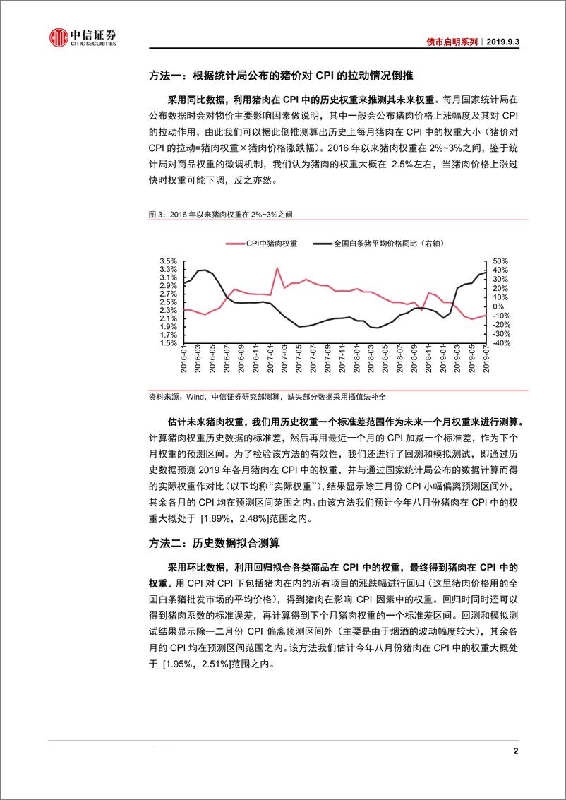 《债市启明系列：猪通胀会破3吗？-20190903-中信证券-20页》 - 第4页预览图