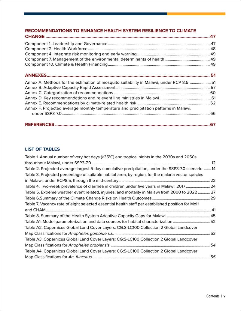《世界银行-马拉维-气候和健康脆弱性评估（英）-2024-82页》 - 第5页预览图