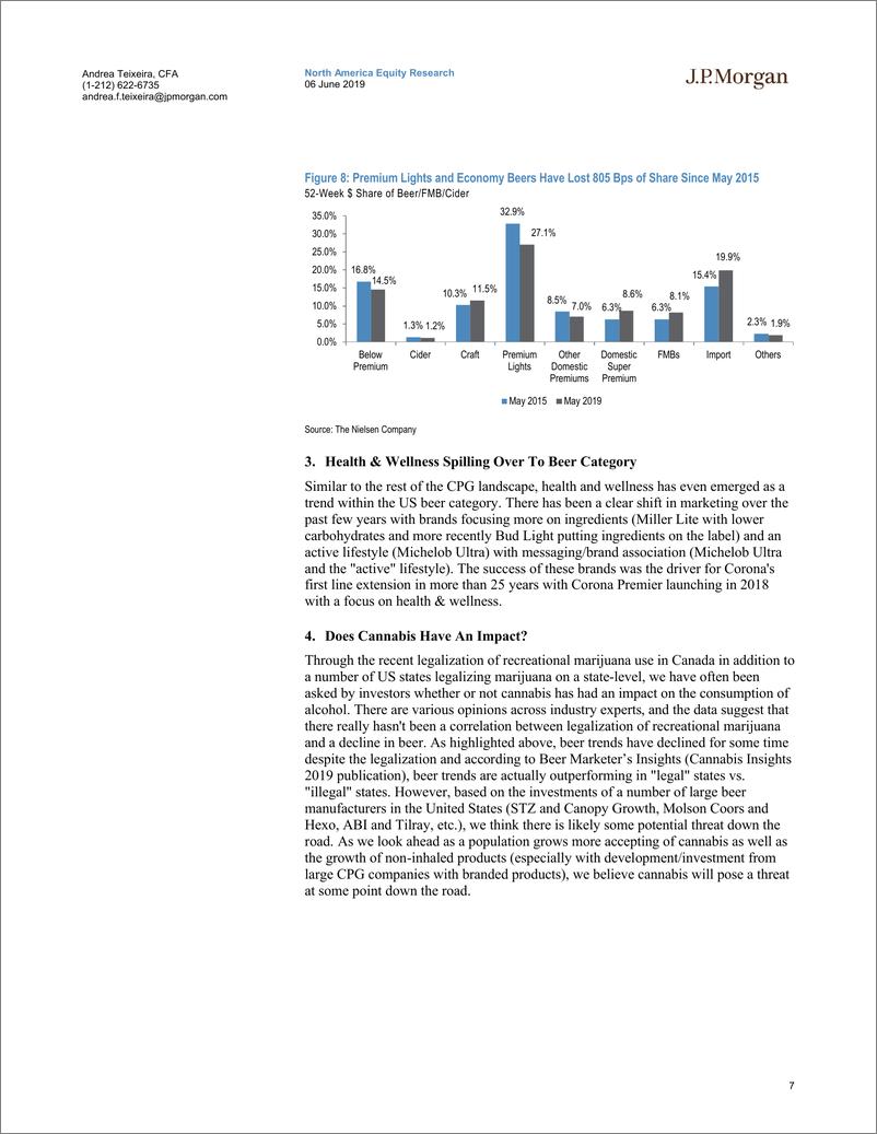 《J.P. 摩根-美股-饮料行业-美国啤酒行业深度研究：增长缓慢-2019.6.6-38页》 - 第8页预览图