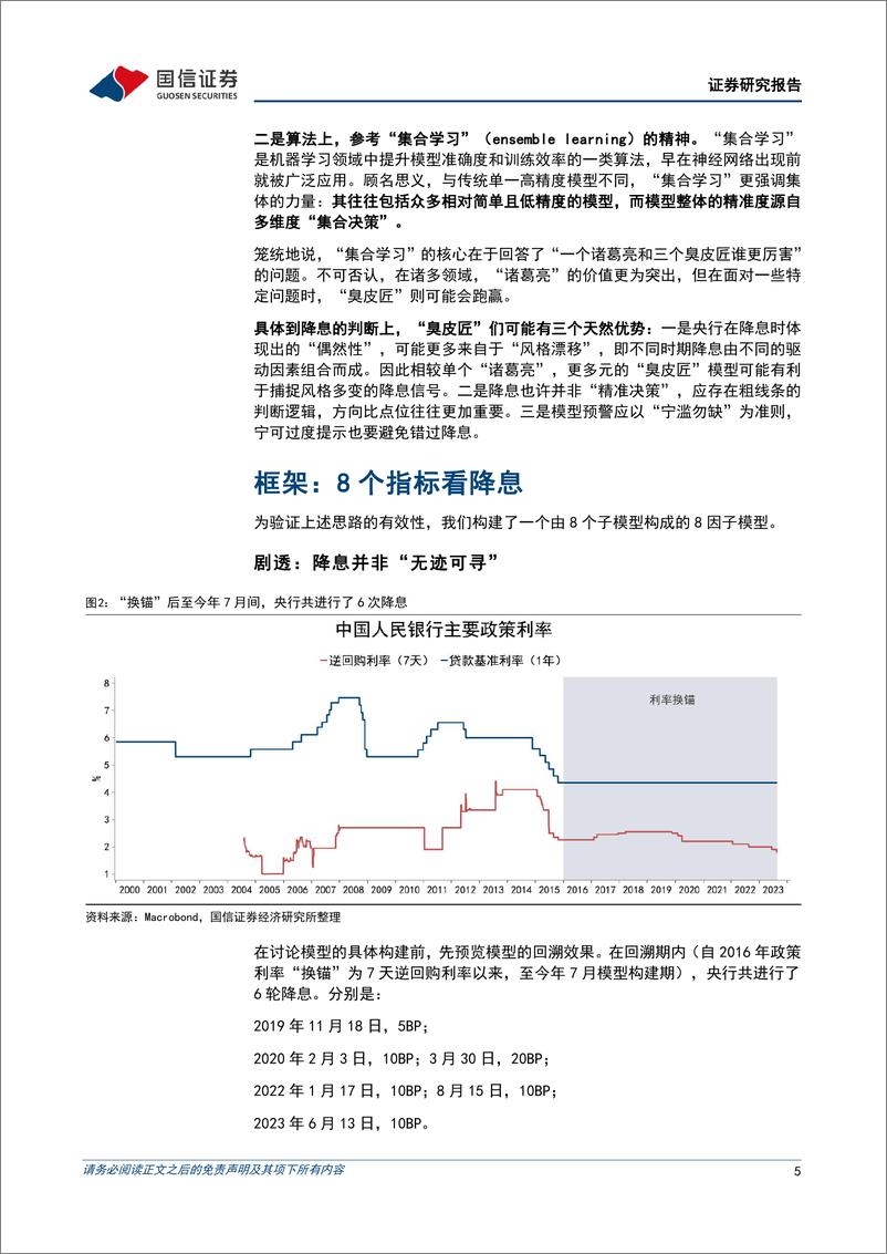 《宏观经济专题研究：降息预测模型的探索-20230824-国信证券-16页》 - 第6页预览图