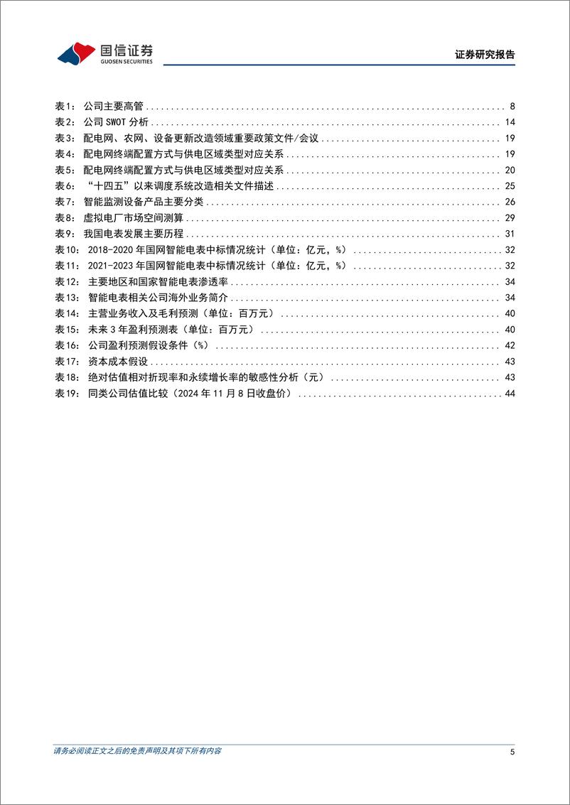 《东方电子(000682)电网二次设备老牌企业，配网与数智化带来新机遇-241114-国信证券-49页》 - 第5页预览图