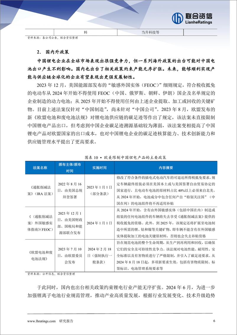 《穿越产能出清周期_2021-2024年锂电材料行业变革与竞争要素分析》 - 第6页预览图