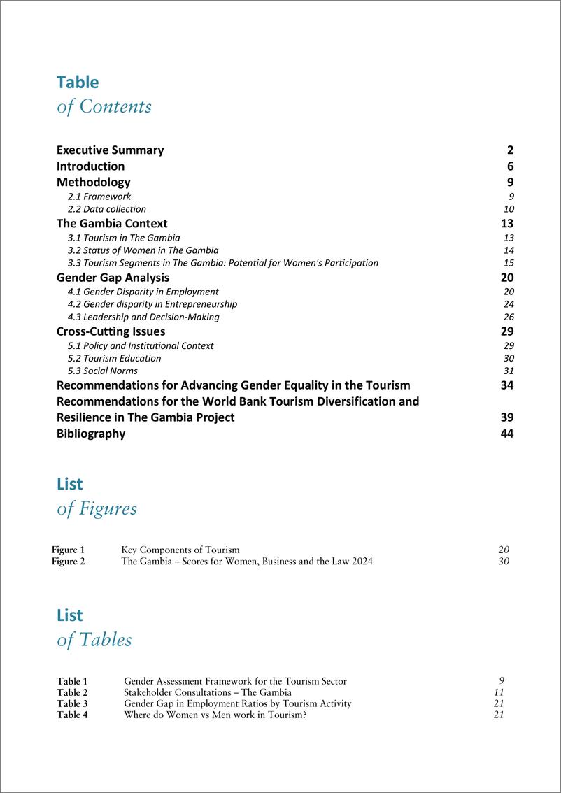 《世界银行-冈比亚旅游业的性别评估（英）-2024-51页》 - 第3页预览图