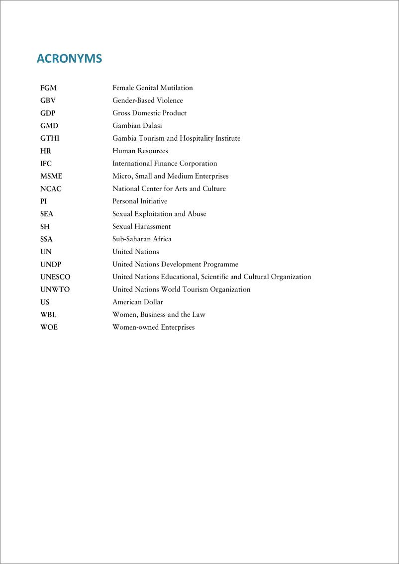 《世界银行-冈比亚旅游业的性别评估（英）-2024-51页》 - 第5页预览图