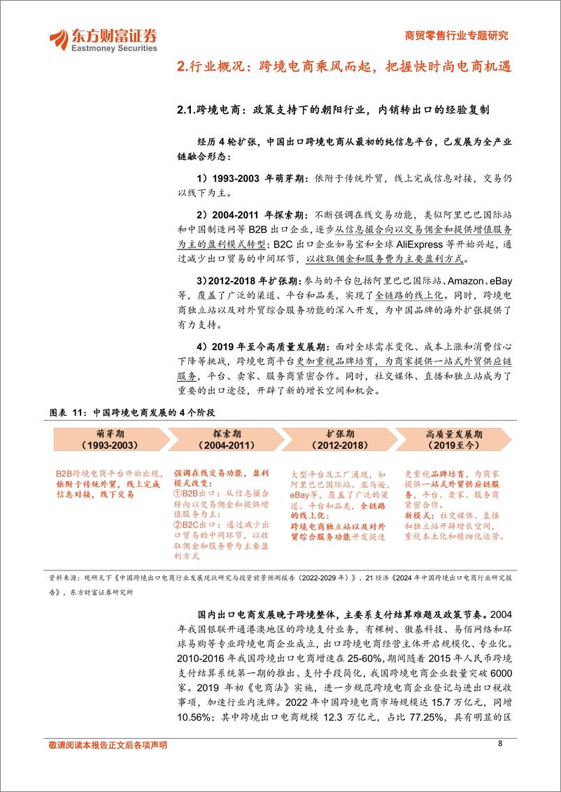 《东方财富证券-商贸零售行业专题研究：以Shein为例，看小单快反模式下的柔性供应链机遇》 - 第8页预览图