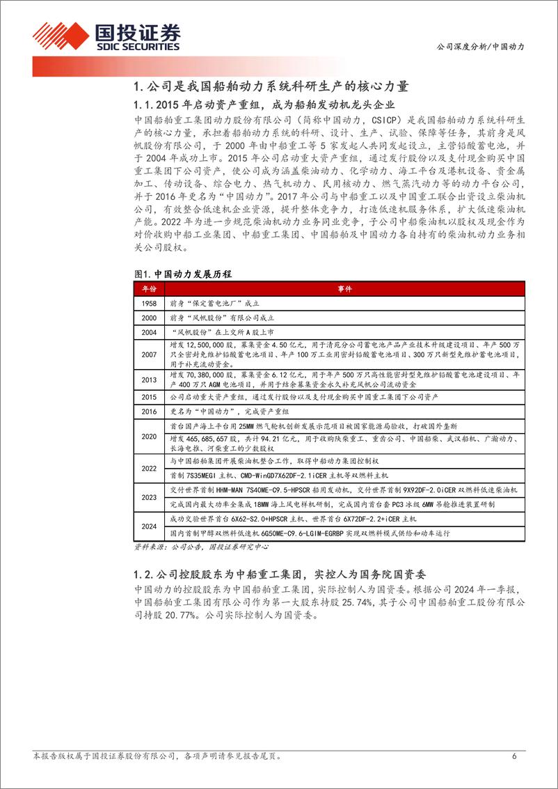 《中国动力(600482)船舶的“心脏”，产业链的核心(更正报告)-240820-国投证券-29页》 - 第6页预览图