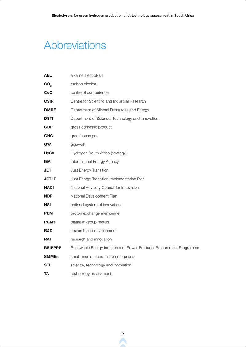 《联合国贸易发展委员会-南非绿色制氢电解槽试点技术评估（英）-2024-56页》 - 第5页预览图