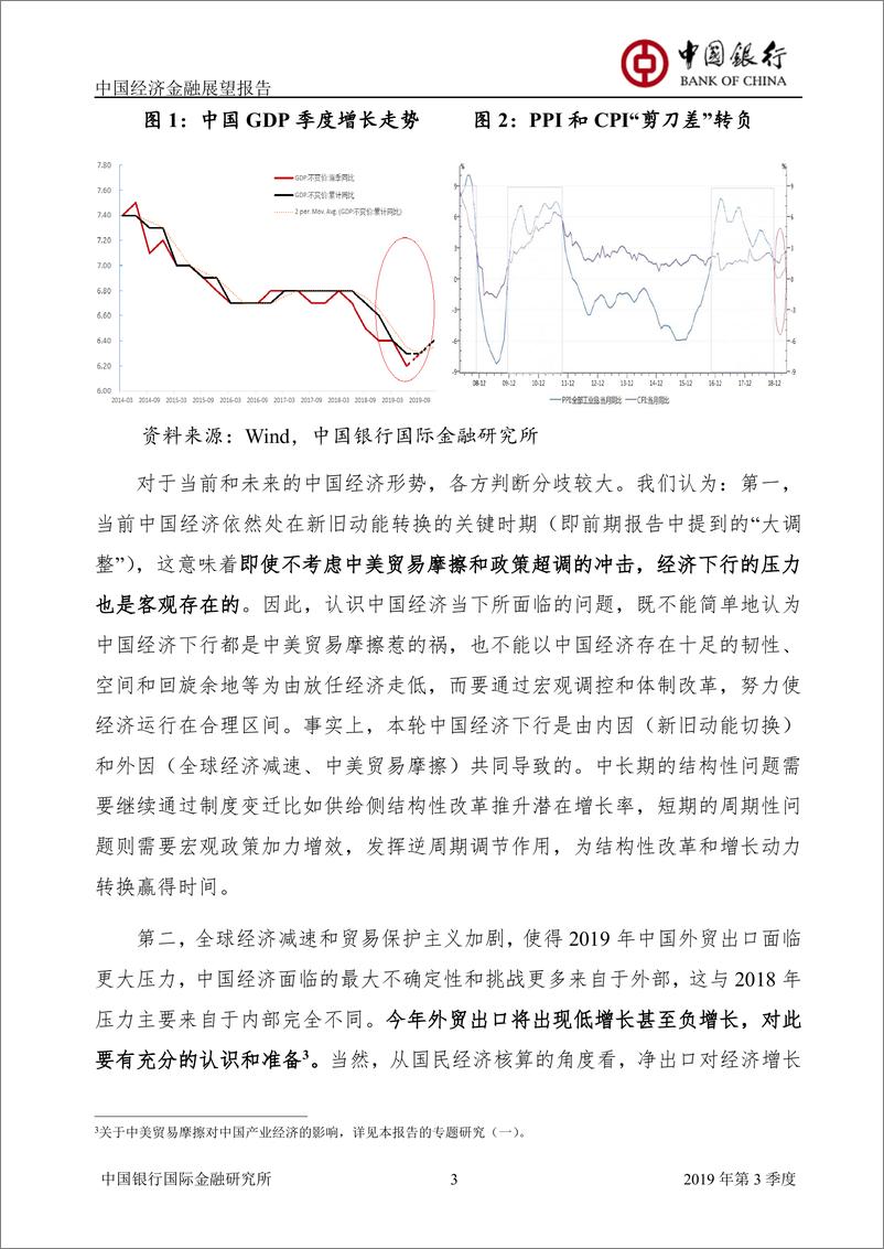 《中国经济金融展望报告：2019年3季度（总第39期）-20190626-中国银行-46页》 - 第6页预览图