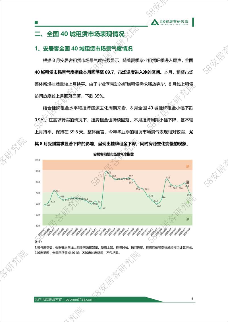 《2024年8月全国租赁市场月报-18页》 - 第6页预览图