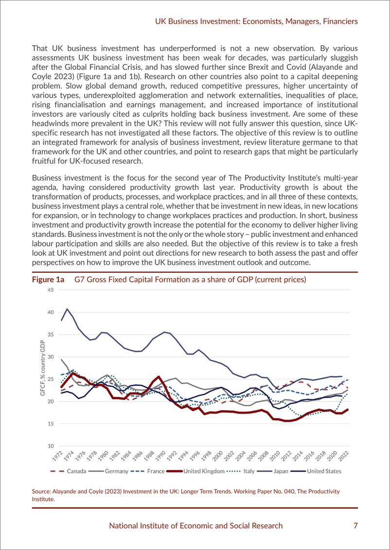 《英国国家经济和社会研究所-英国商业投资：经济学家、经理、金融家（英）-2024.4-37页》 - 第7页预览图