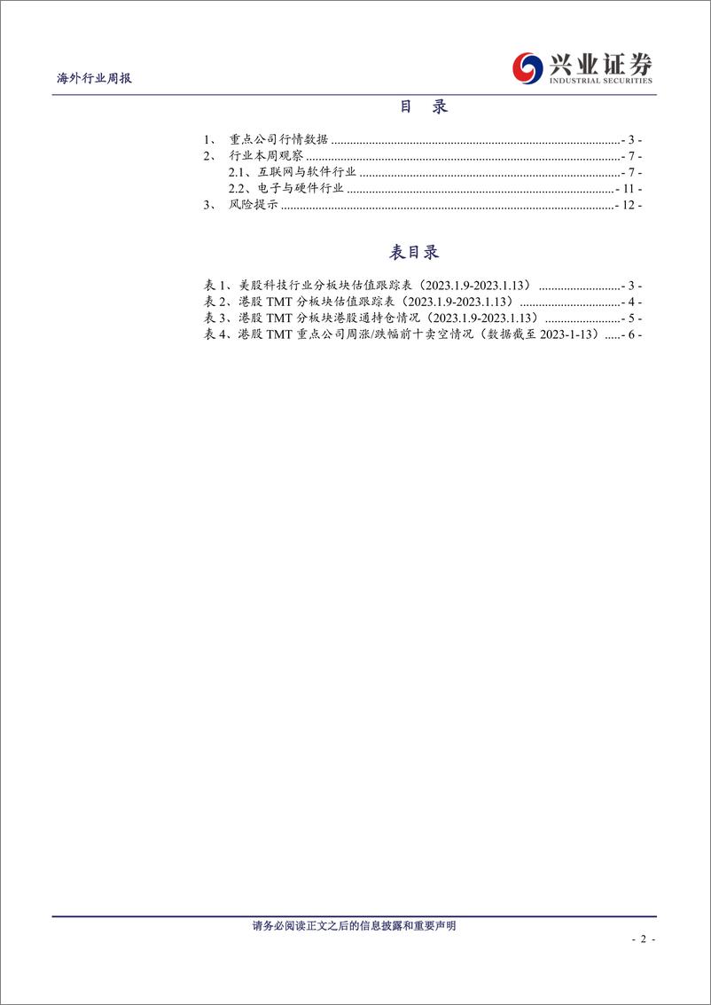 《科技与互联网-海外TMT周报：ChatGPT或被整合进Office，台积电发布22Q4业绩》 - 第2页预览图