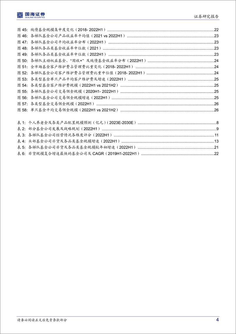 《公募基金行业2022半年报综述：规模盈利双双承压，纯债基金成增长驱动力-20220912-国海证券-28页》 - 第5页预览图