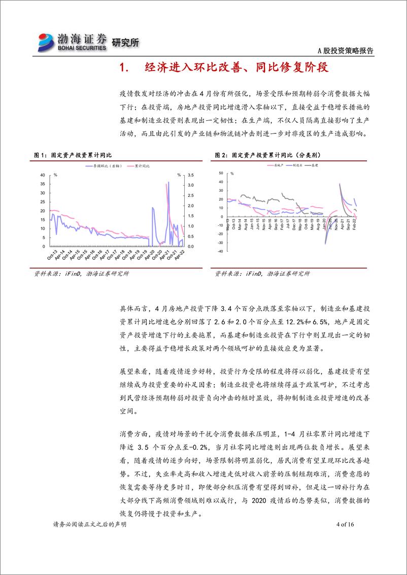 《A股市场2022年6月投资策略报告：逐步脱离底部区间，择股重要性提升-20220610-渤海证券-16页》 - 第5页预览图