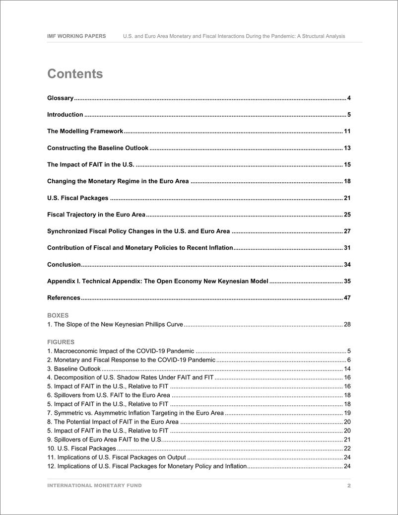 《IMF-疫情期间美国和欧元区货币和财政互动的结构分析（英）-2022.11-52页》 - 第5页预览图