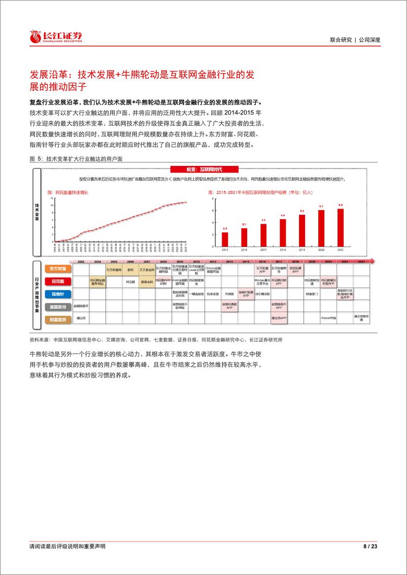 《指南针(300803)深度报告：关注垂直流量精准运营%2b证券业务构筑的新增长极-240707-长江证券-23页》 - 第8页预览图