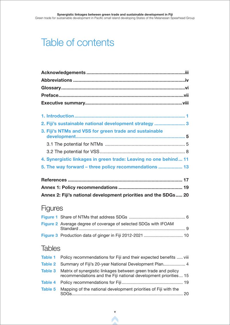 《联合国贸易发展委员会-斐济绿色贸易与可持续发展之间的协同联系（英）-2024-31页》 - 第5页预览图