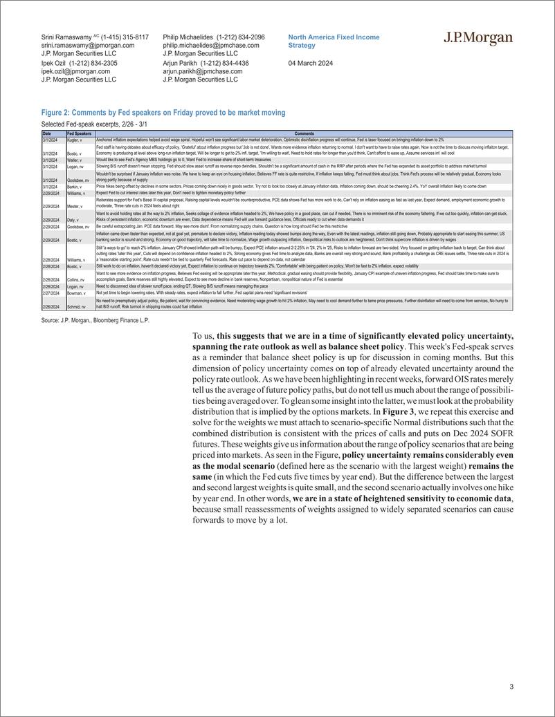 《JPMorgan Econ  FI-Interest Rate Derivatives Governor Vol-ler moves the market-106807127》 - 第3页预览图