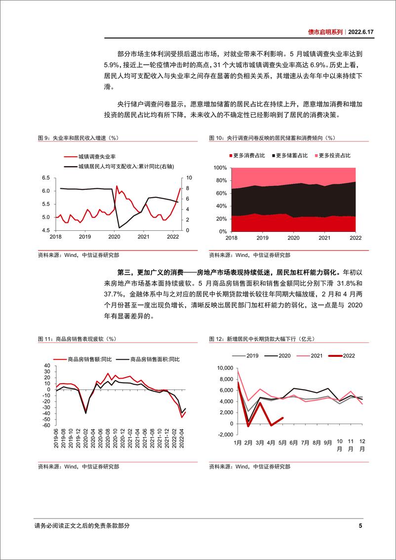 《债市启明系列：如何看待今年消费复苏的节奏和幅度？-20220617-中信证券-30页》 - 第7页预览图