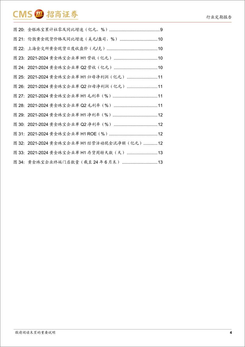 《2024年化妆品%26黄金珠宝行业中报综述：化妆品标的分化加剧，黄金珠宝业绩普遍承压-240908-招商证券-15页》 - 第4页预览图