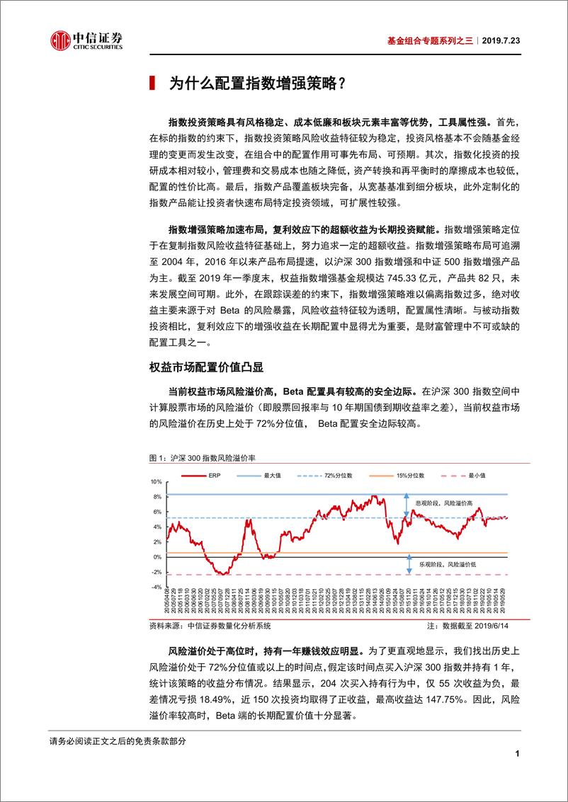 《基金组合专题系列之三：指数增强策略~从基金优选到组合配置-20190723-中信证券-28页》 - 第5页预览图