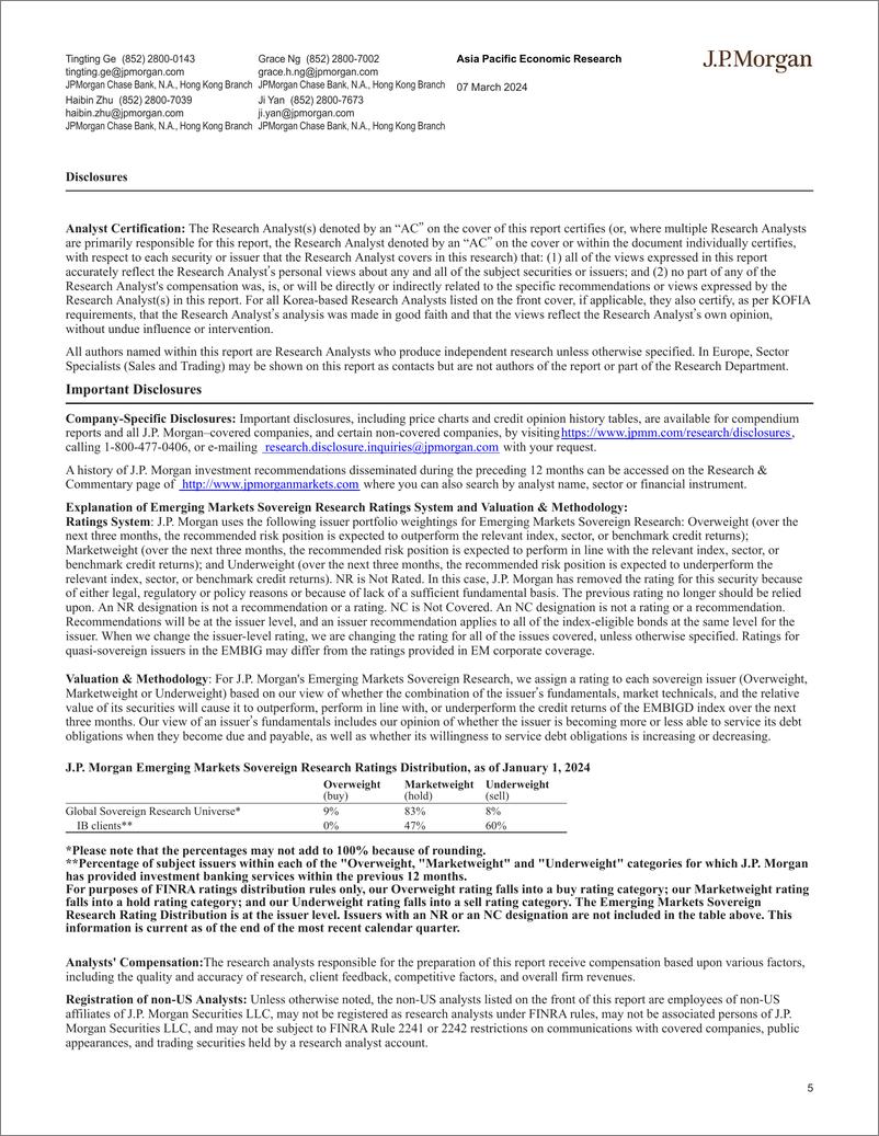 《JPMorgan Econ  FI-China Growth and the labor force gender disparity-106902776》 - 第5页预览图