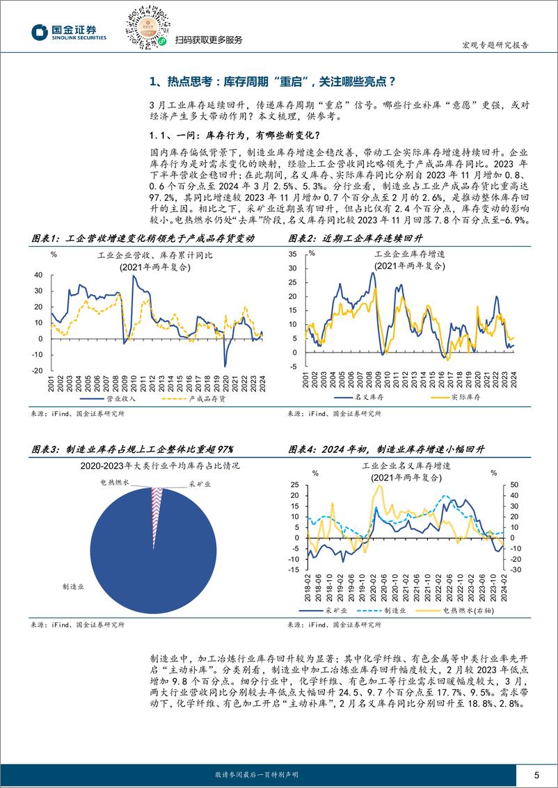 《见微知著系列之七十四：库存周期“重启”，关注哪些亮点？-240429-国金证券-22页》 - 第5页预览图