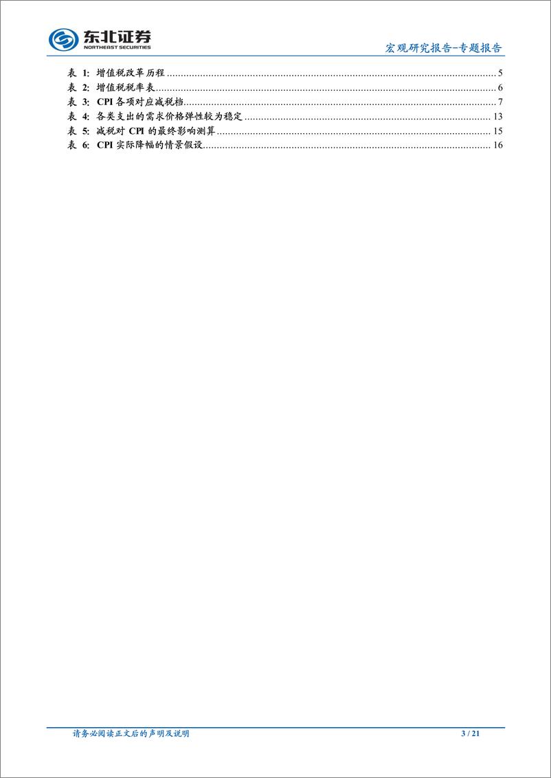 《宏观专题报告：预计减税单因素会拉低CPI0.3%~0.5%-20190610-东北证券-21ye》 - 第4页预览图