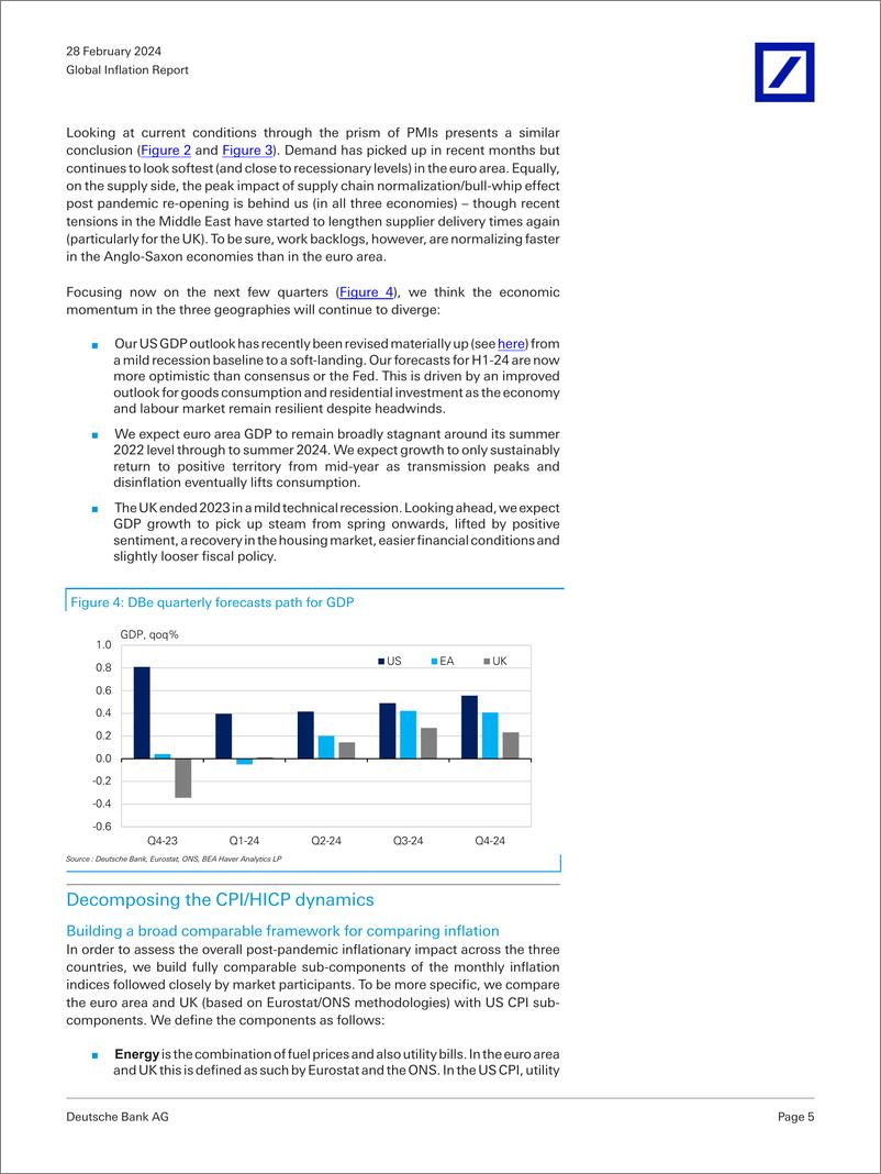 《Deutsche Bank-Global Inflation Report Inflation trends US, UK and euro a...-106747611》 - 第5页预览图