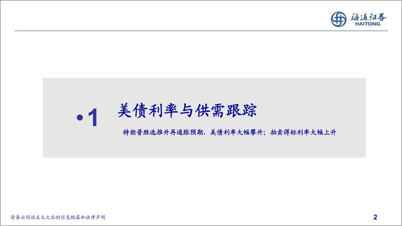 《美债半月报：“再通胀”交易推升美债利率-241118-海通证券-20页》 - 第2页预览图