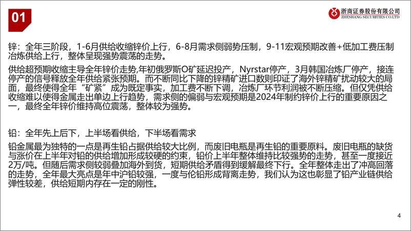 《铅锌行业深度：需求有望拉动铅价上行-241229-浙商证券-21页》 - 第4页预览图