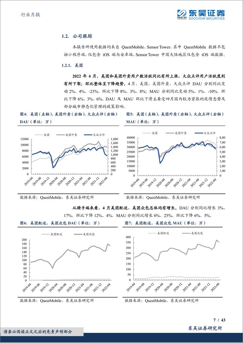 《互联网行业四月月报：短视频赛道稳中有增，生鲜电商疫情下逆流而行-20220520-东吴证券-43页》 - 第8页预览图